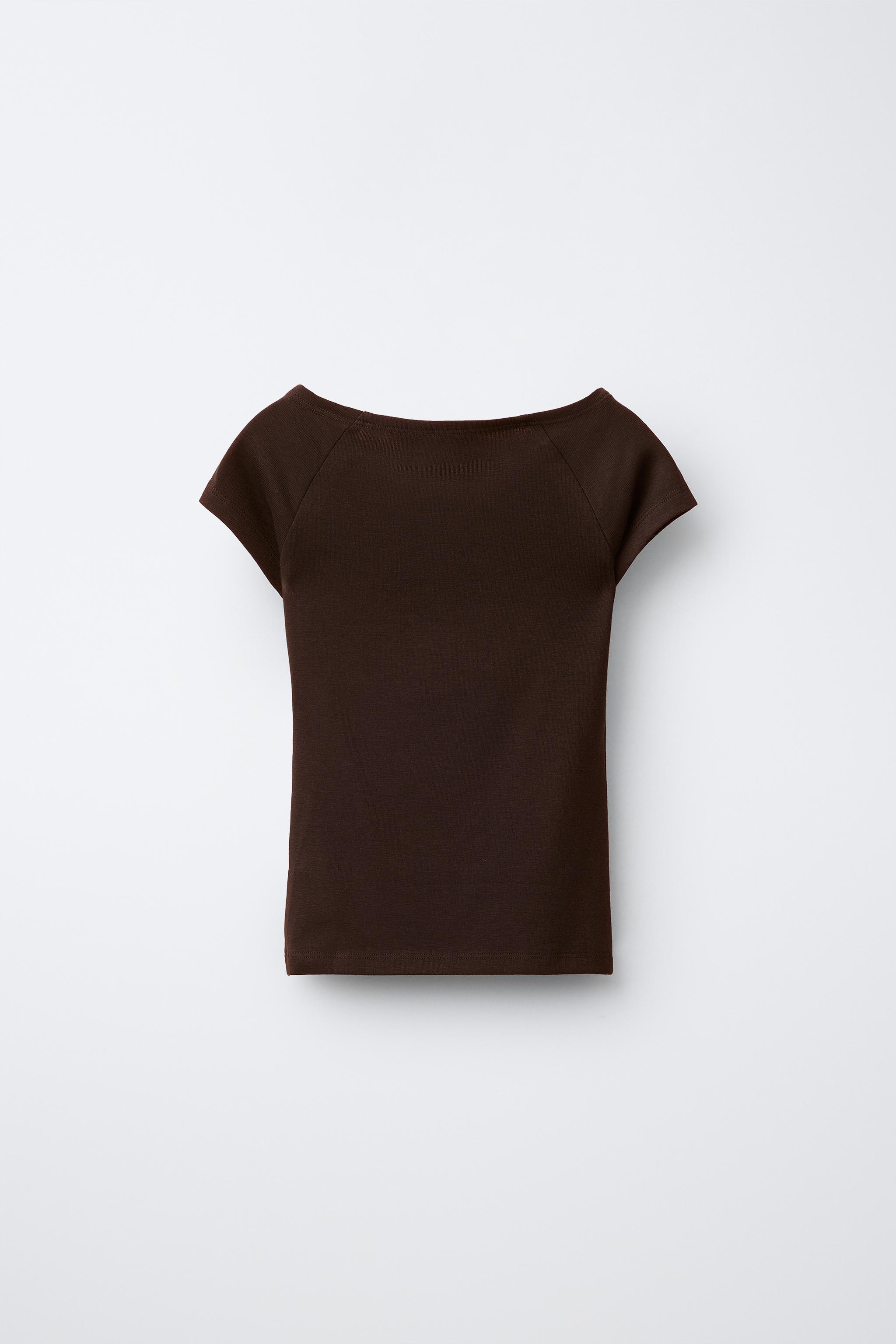 PLAIN T-SHIRT WITH MODAL